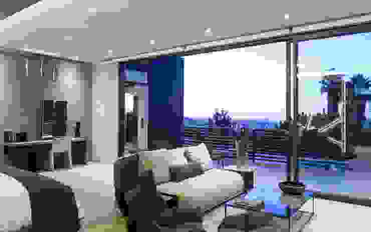 Concrete House Nico Van Der Meulen Architects Dormitorios modernos