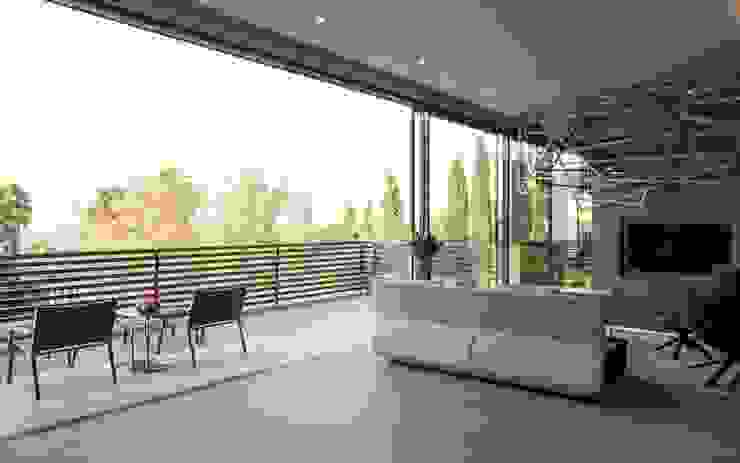 Concrete House Nico Van Der Meulen Architects Dormitorios modernos