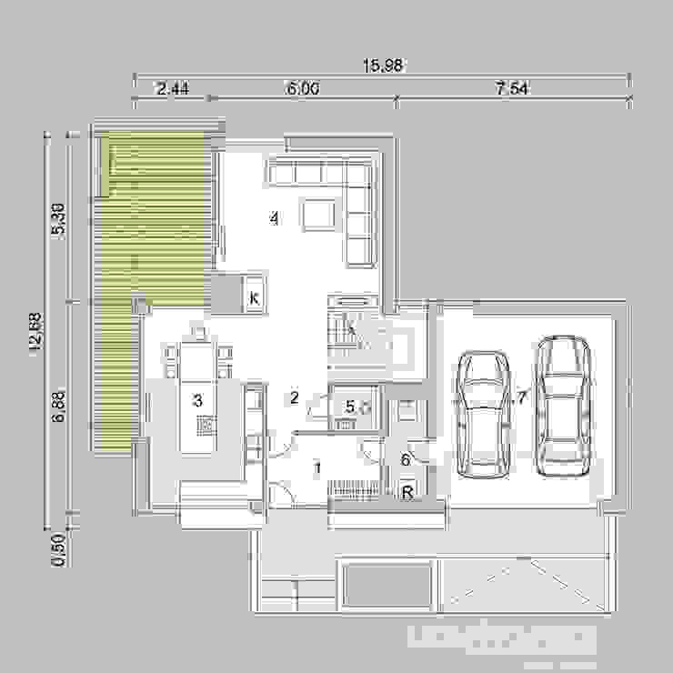 Dieses Haus mit 149 m2 macht einfach richtig gute Laune!! Unser Entwurf LK&935, LK&Projekt GmbH LK&Projekt GmbH Modern Garage and Shed