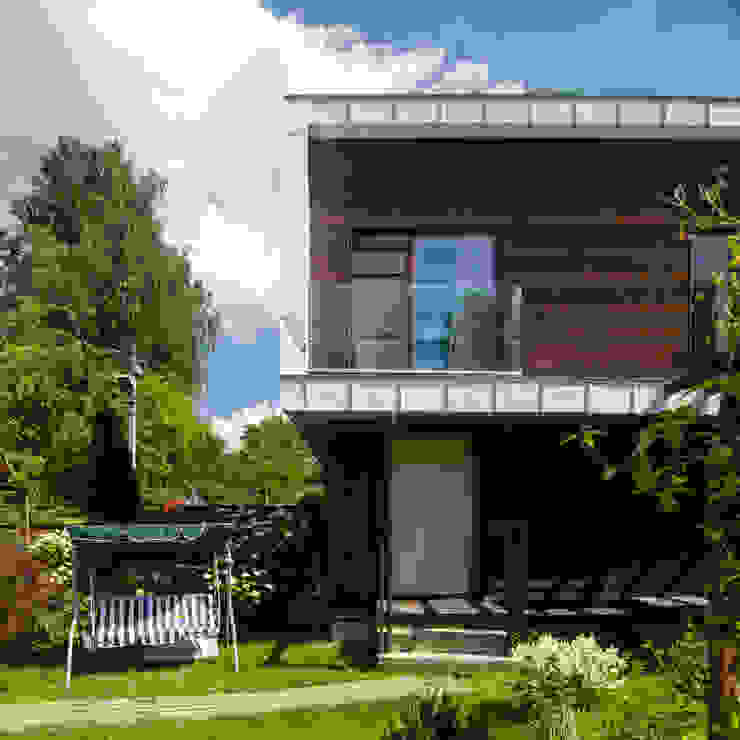 Summer house reconstruction. Pushkino. baboshin.com Дома в стиле минимализм