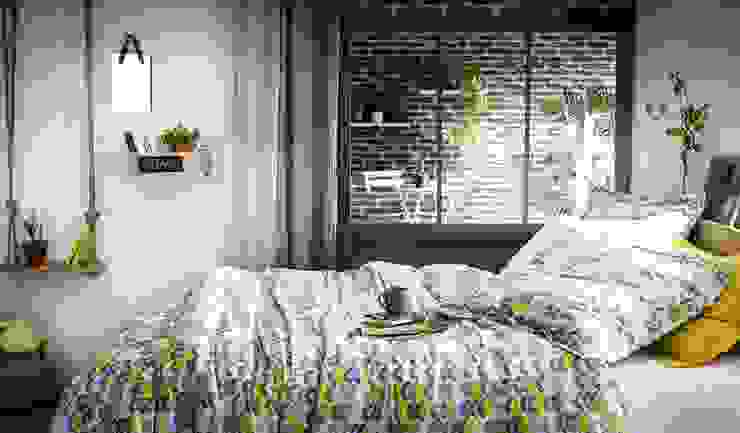 BEDROOM VOGLIACASA.IT Camera da letto rurale Legno Verde camera da letto,tessuti,arredare casa,home decor