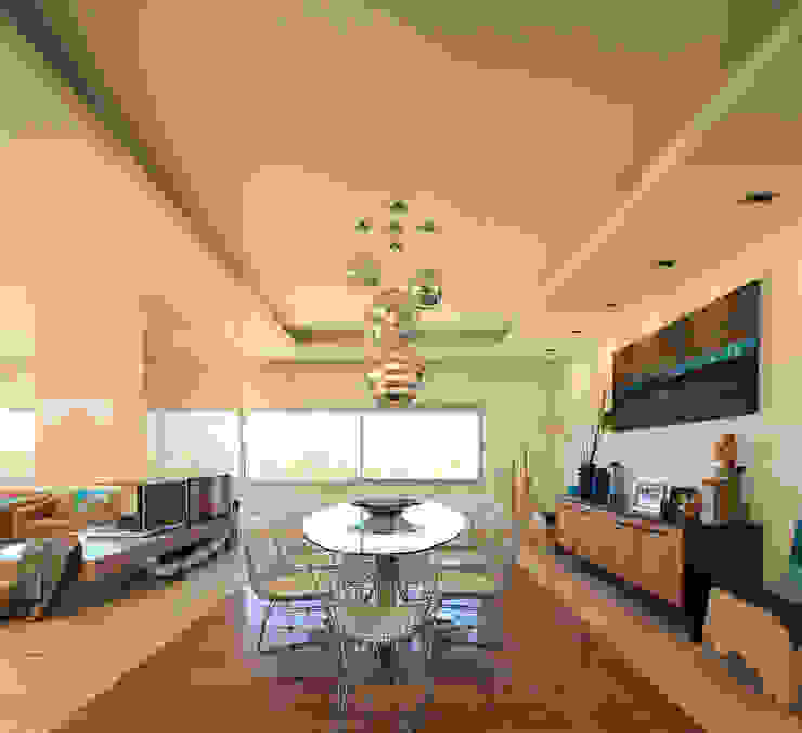 Moradia Algarve 2012 Atelier Ana Leonor Rocha Salas de jantar mediterrânicas