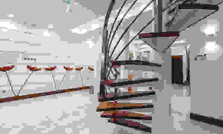 Majestic Contemporary | BUNGALOW Design Spirits Minimalist corridor, hallway & stairs