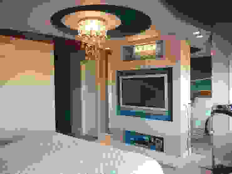 quarto do casal Metamorfose Arquitetura e Urbanismo Quartos modernos