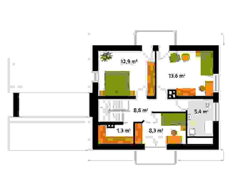 A simple traditional house with plans homify