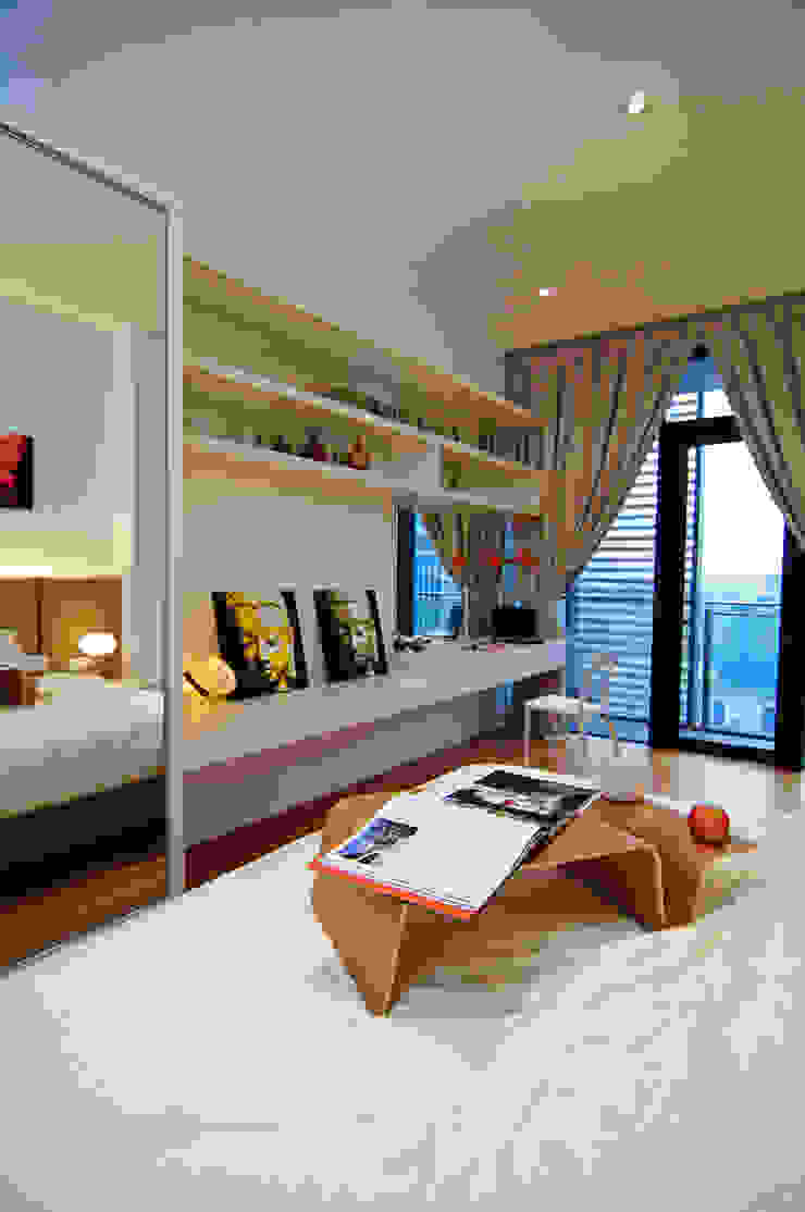 Retro Chic | CONDOMINIUM Design Spirits Eclectic style bedroom
