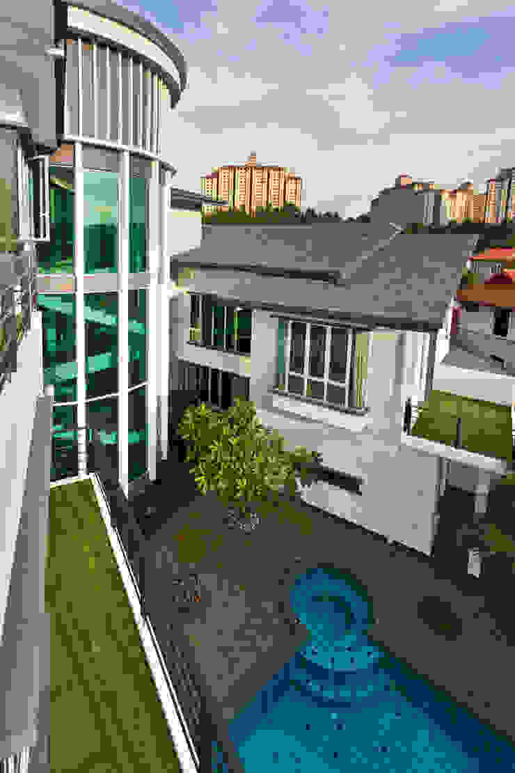 Contemporarily Dashing | BUNGALOW Design Spirits Modern style balcony, porch & terrace