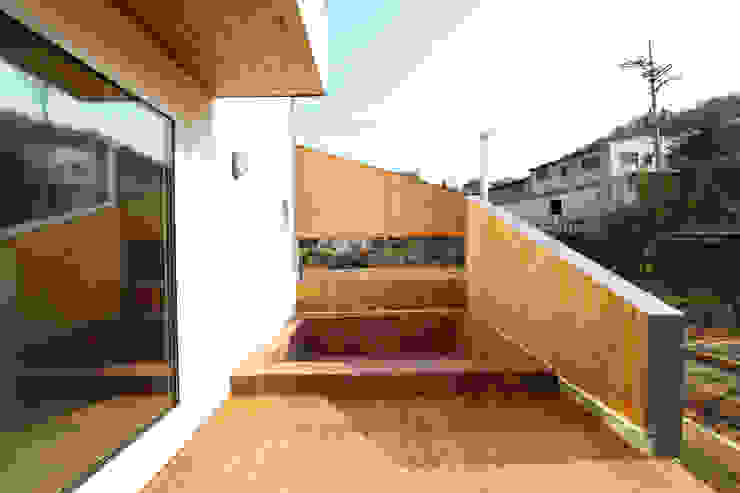 풀장 주택설계전문 디자인그룹 홈스타일토토 모던스타일 수영장 타일 갈색 평택 전원주택