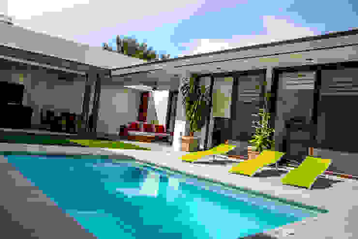 San Angel, 2M Arquitectura 2M Arquitectura Moderne Pools