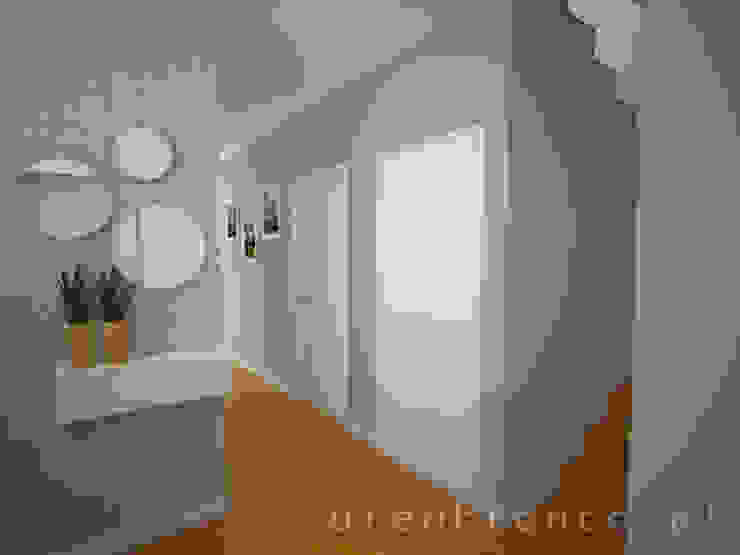 Hall Entrada Corredores, halls e escadas modernos por Areabranca Moderno