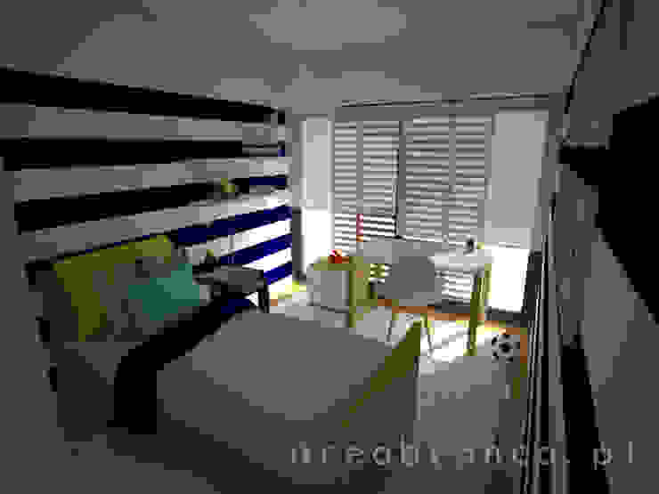 Quarto Rapaz Quartos modernos por Areabranca Moderno