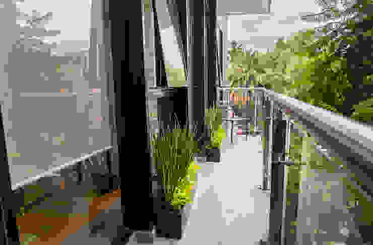 Choapan Decor by Erika Winters®Design Erika Winters® Design Balkon, Beranda & Teras Modern