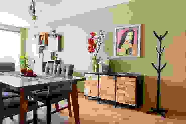 Choapan Decor by Erika Winters®Design Erika Winters® Design Ruang Makan Gaya Eklektik