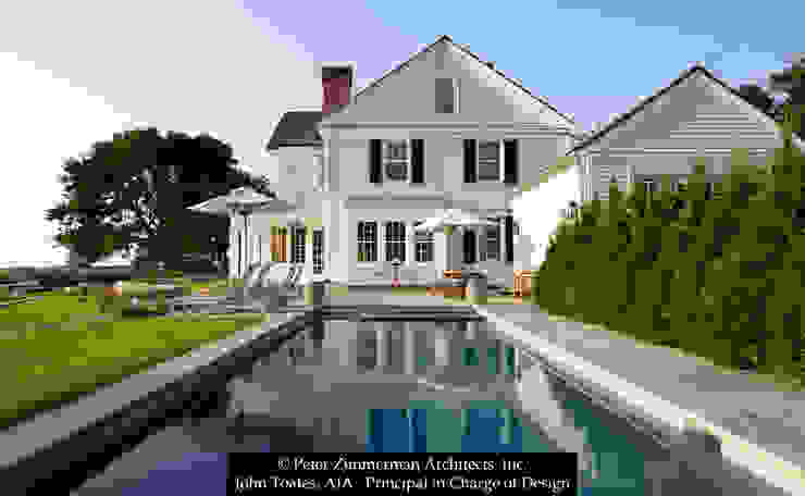 Exterior at Pool John Toates Architecture and Design Classic style pool