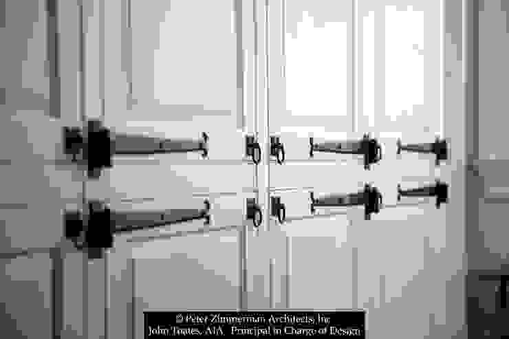 Hardware Detail John Toates Architecture and Design Classic style corridor, hallway and stairs