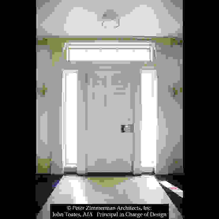 Entry Door John Toates Architecture and Design Classic style corridor, hallway and stairs