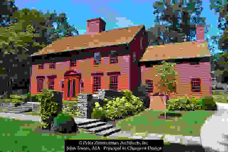 Exterior John Toates Architecture and Design Classic style houses Red