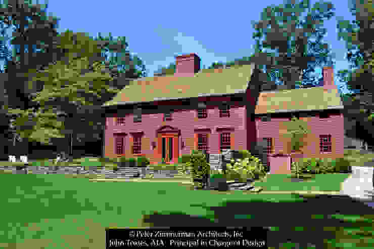 Exterior John Toates Architecture and Design Classic style houses Red