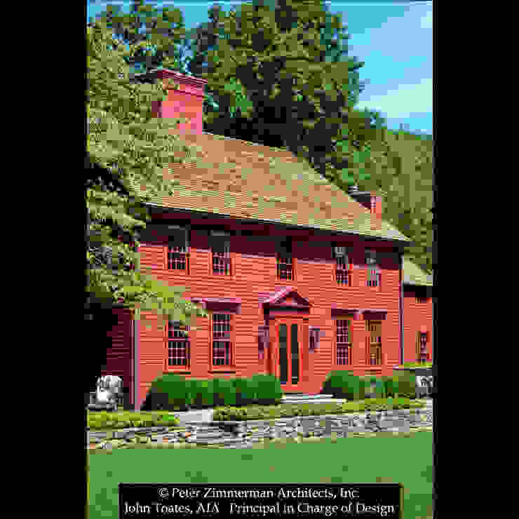 Exterior John Toates Architecture and Design Classic style houses Red