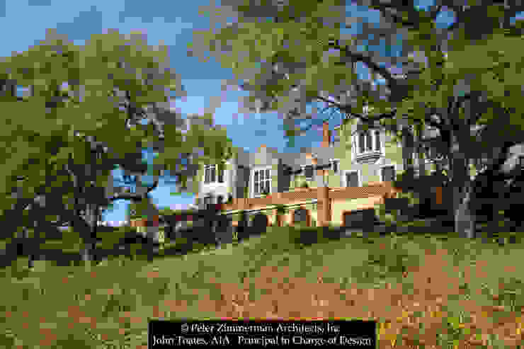 Rear Facade John Toates Architecture and Design Classic style houses
