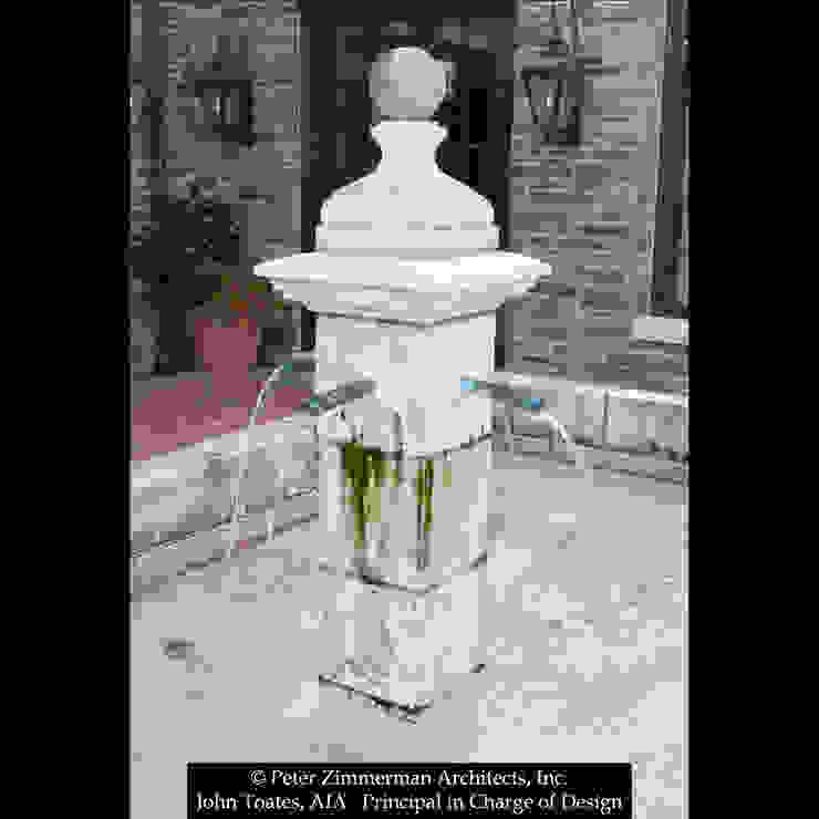 Fountain Detail John Toates Architecture and Design Classic style houses