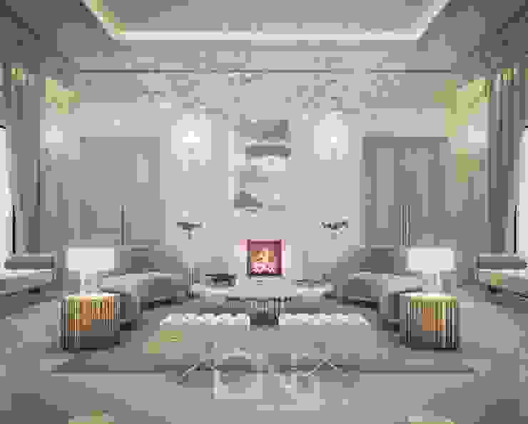 Vibrant Lounge Room Design Homify