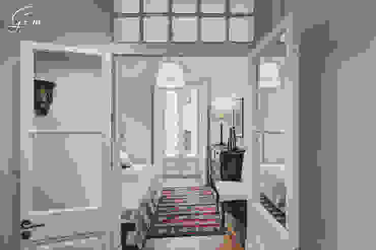 Casa Pombalina: <q>de velho a novo</q>.​ Obrasdecor Quartos rústicos Madeira Branco