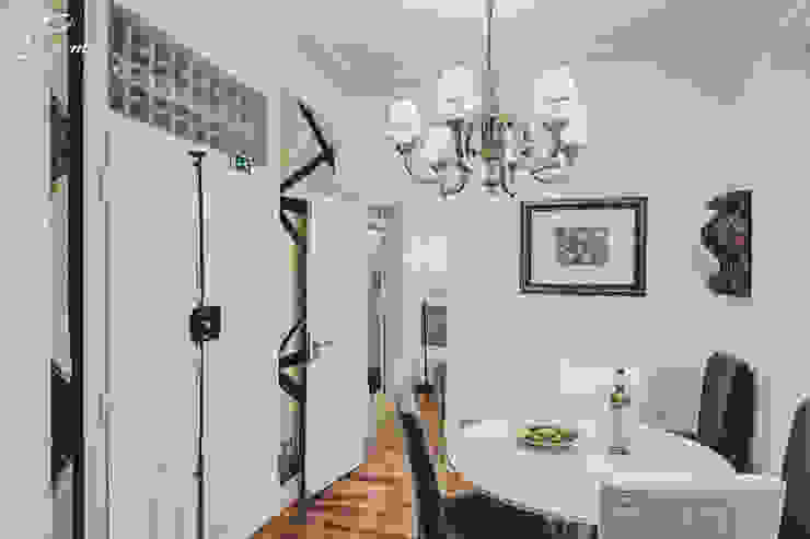 Casa Pombalina: <q>de velho a novo</q>.​ Obrasdecor Sala de jantarCadeiras e bancos Pedra Branco