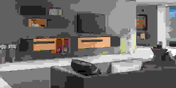 Intense mobiliário e interiores Living roomTV stands & cabinets