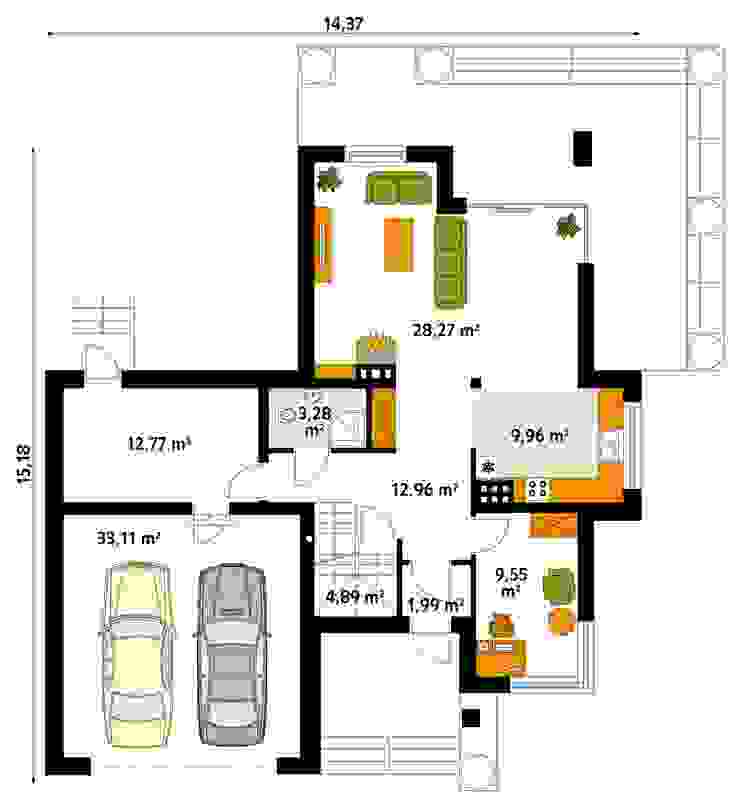 8 casas de dos pisos con planos ¡maravillosas! | homify