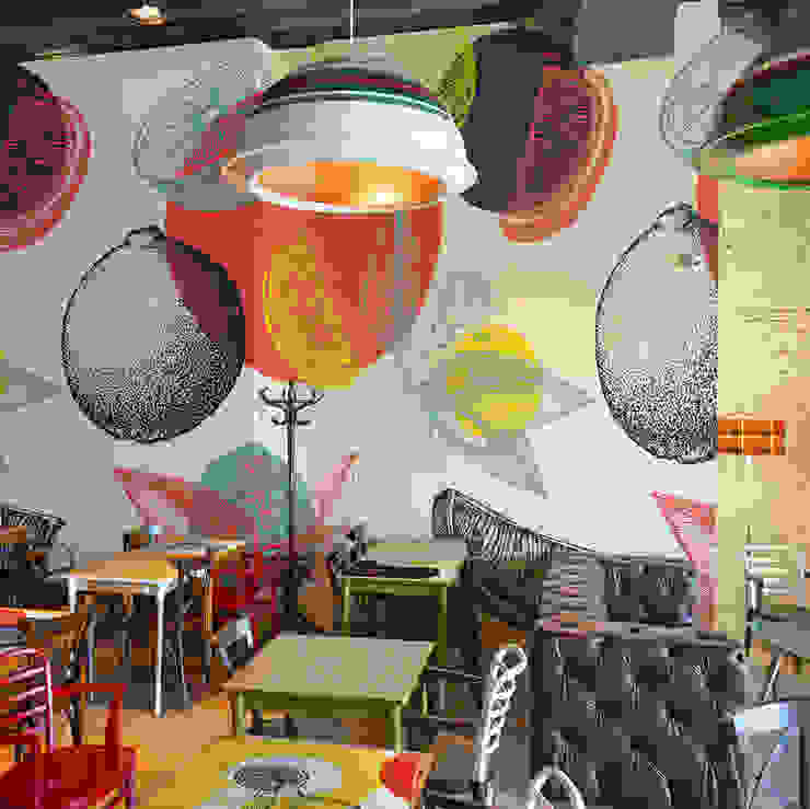 Slice and leaves Pixers Modern Walls and Floors Multicolored
