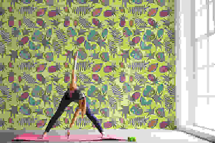 Pastel Pineapples Pixers Modern Gym Multicolored