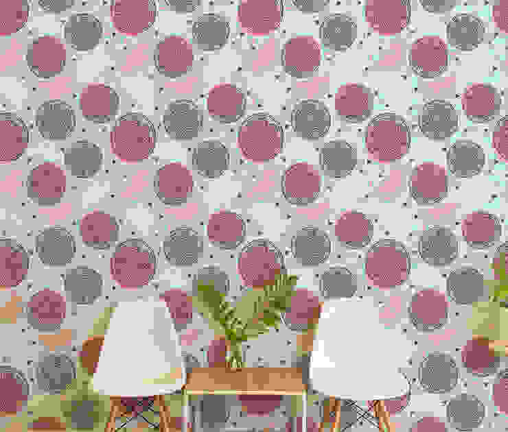 Sweet Citrus Pixers Modern Study Room and Home Office Multicolored