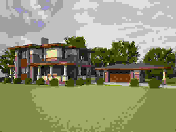 Casas modernas por АРХИФАБРИКА Moderno
