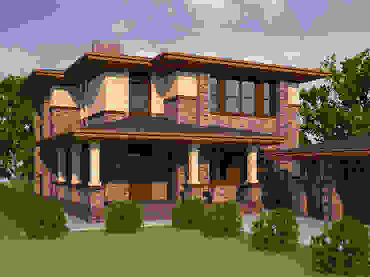 Casas modernas por АРХИФАБРИКА Moderno