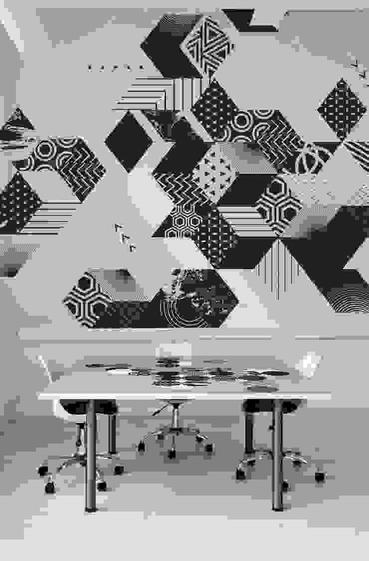 New Black Pixers Modern Study Room and Home Office Black