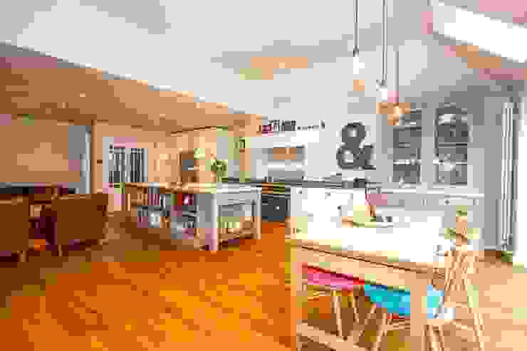 Kitchen Extension, Hinchley Wood Cube Lofts Modern kitchen