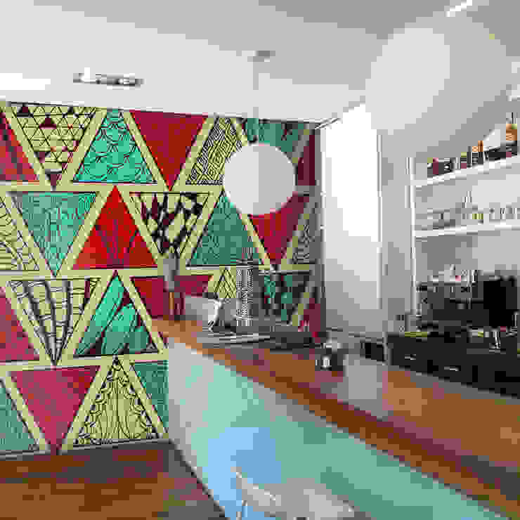 Scrawls Pixers Modern Walls and Floors Multicolored