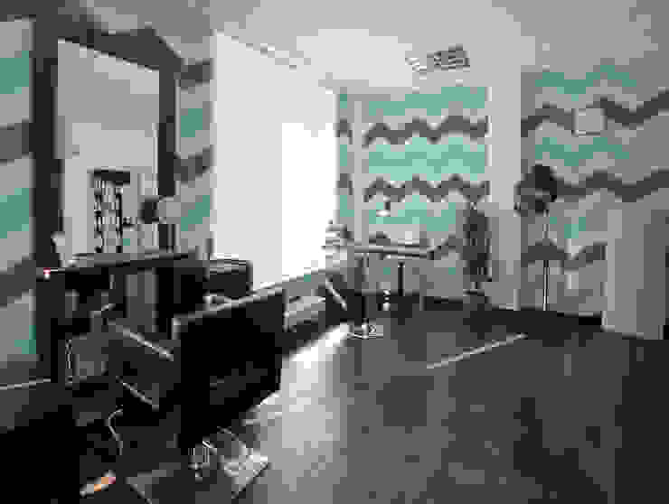 Chevron Pixers Modern Walls and Floors Turquoise