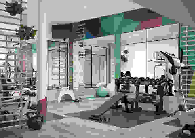 Lost in colors Pixers Modern Gym Multicolored