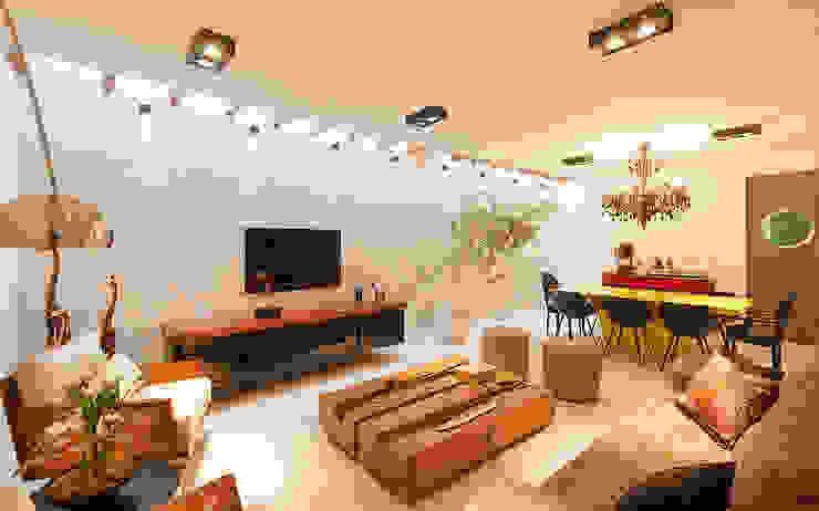 THEROOM ARQUITETURA E DESIGN Salones modernos