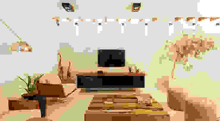 THEROOM ARQUITETURA E DESIGN Salones modernos