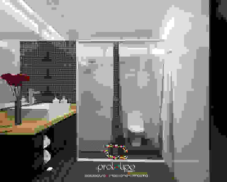 Prototipo Arquitectos Banheiros modernos