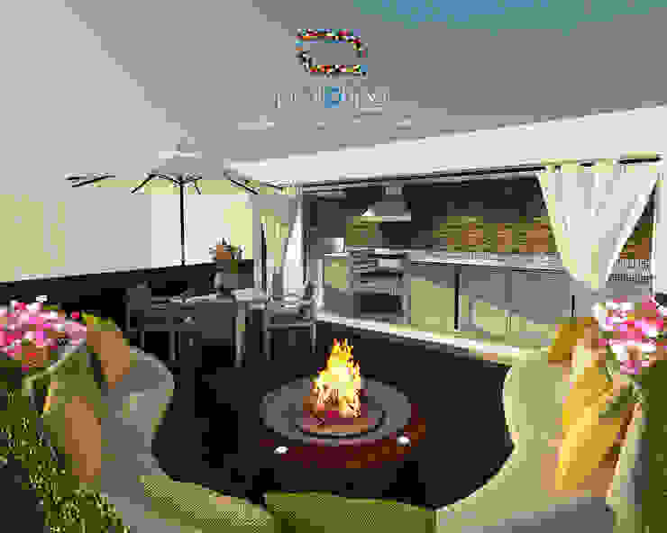 Prototipo Arquitectos Salas de estar modernas