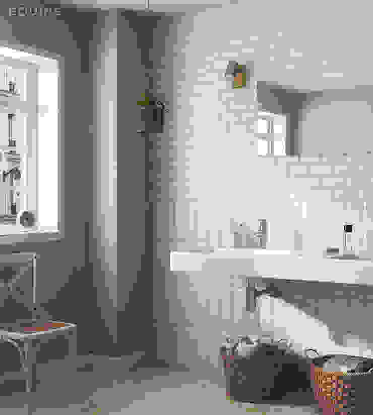 Equipe Ceramicas Scandinavian style bathroom Ceramic
