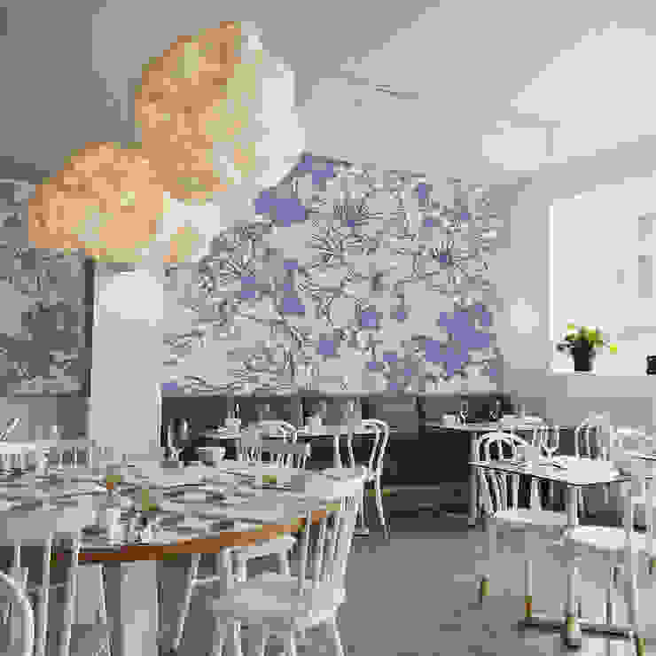 Summer Flower Pixers Study/office Blue