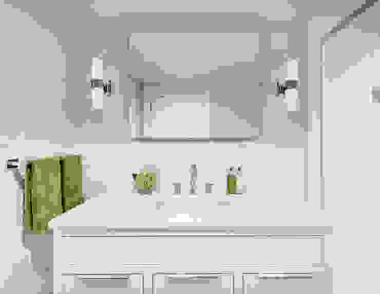 Basement Bath Clean Design Modern style bathrooms