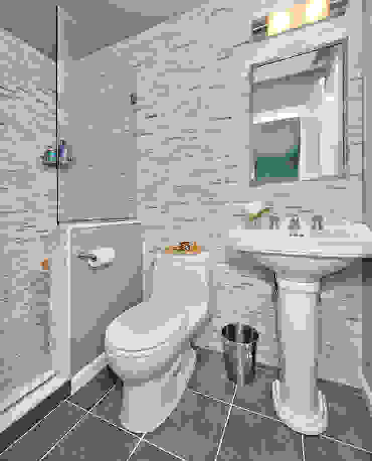 Hall Bath Clean Design Modern style bathrooms