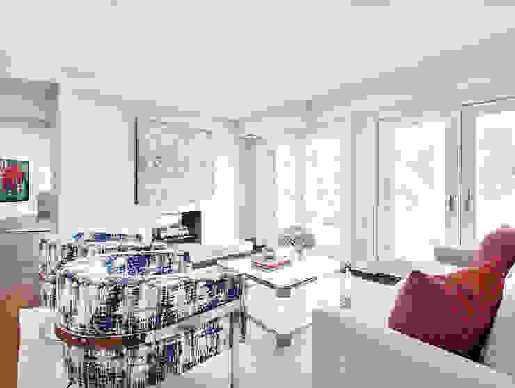 Basement Clean Design Modern Living Room