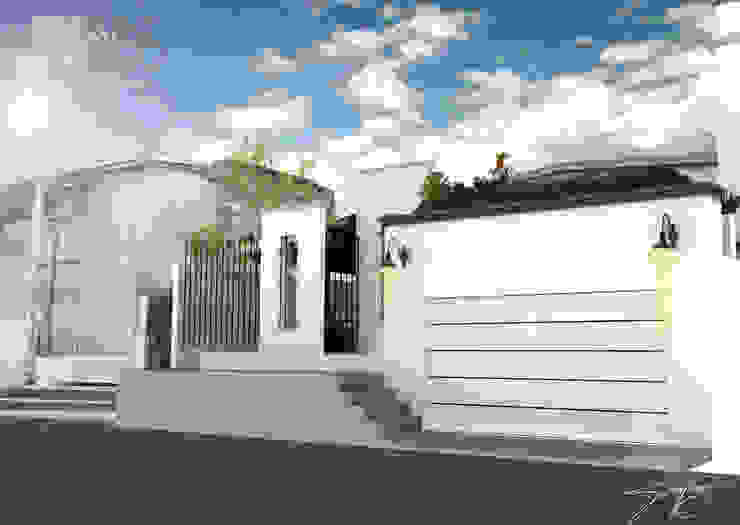 Proyecto RR, SANT1AGO arquitectura y diseño SANT1AGO arquitectura y diseño Minimalist houses Bricks White